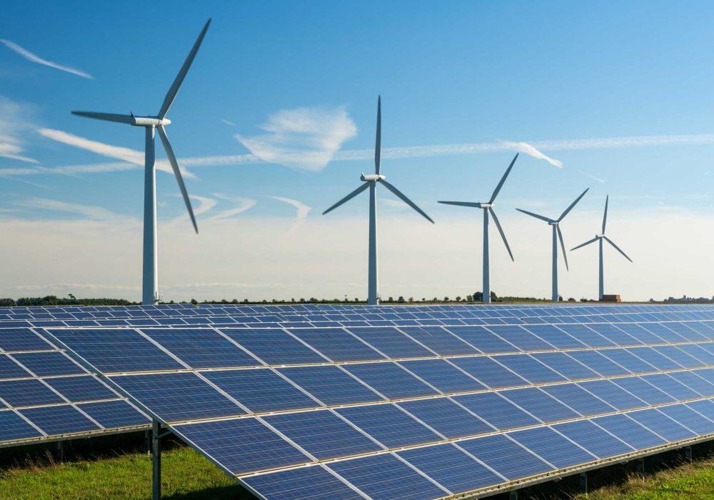 Granja solar y eolico